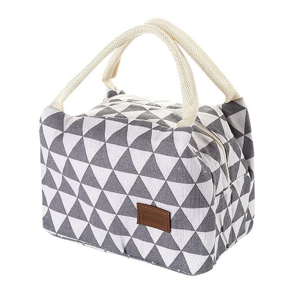 

storage bags 2021 lunch for women kids men insulated canvas box tote bag thermal cooler waterproof cases#y5