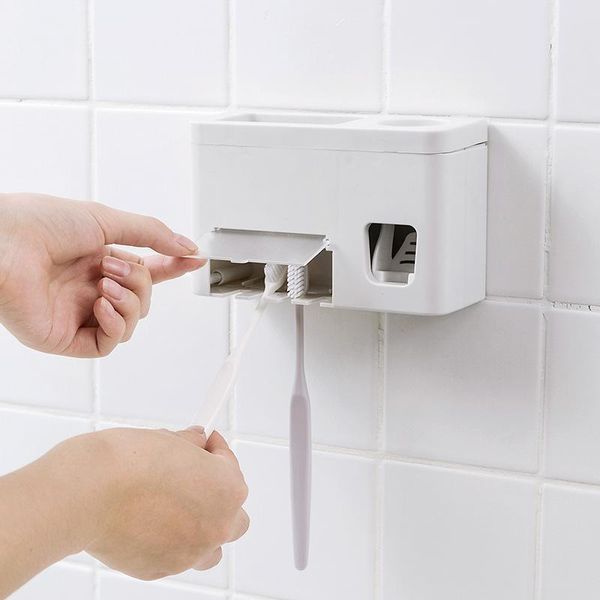 

toothbrush holders bathroom viscose toothpaste and storage box