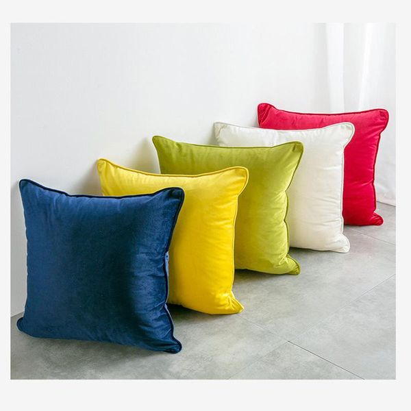 

cushion/decorative pillow cushion cover sofa decorative pillows case for living room car decoration 45x45 home decor solid color pillowcase