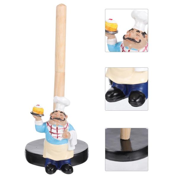 

toilet paper holders 1pc lovely chef design creative roll organizer home towel rack