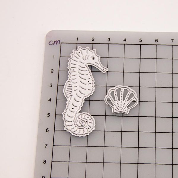 

painting supplies lovely seahorse dies metal cutting stencil for scrapbooking decoration craft die cut card making