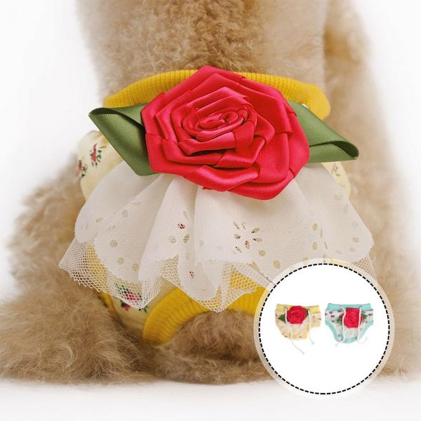 

dog apparel 2pcs pet diaper sanitary pants breathable puppy supply