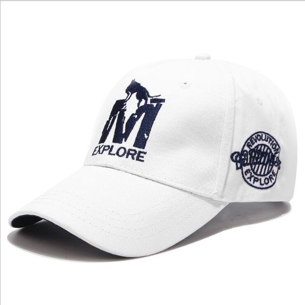 

a++ nice letter  men's and women's sun baseball caps hats gsmb087a fashion three-dimensional embroidered outdoor climbing hop hat, Blue;gray