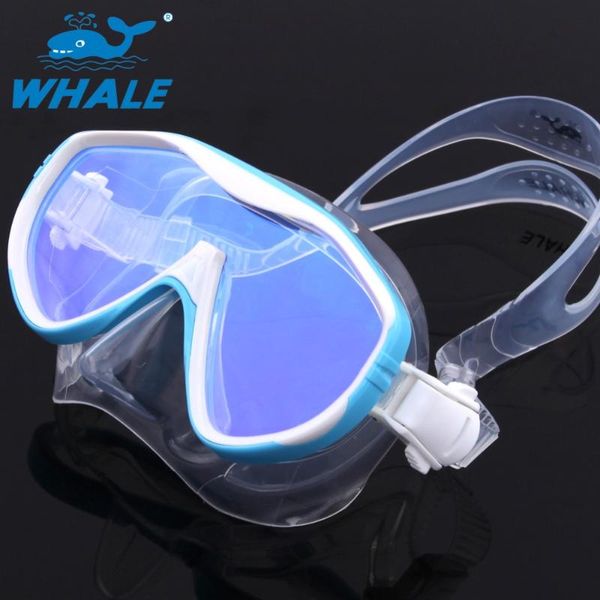 

brand swimming diving mask goggles toughened tempered glass professional glasses masks