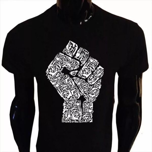 

mano di revolution t-shirt uomo s-5xl, White;black
