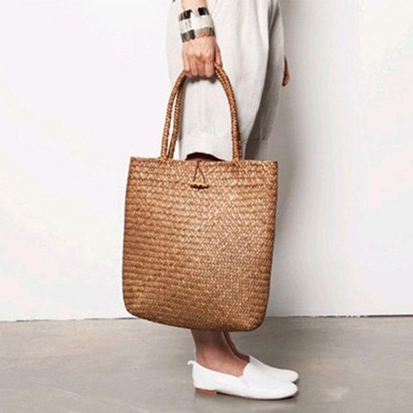 

square mulit style straw bag handbags women summer rattan handmade woven beach bohemia shoulder bags fashion cross body