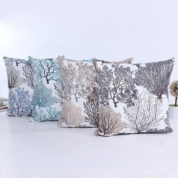 

cushion/decorative pillow tree flower scenery bamboo cushion covers easy to clean cover exquisite home decoration