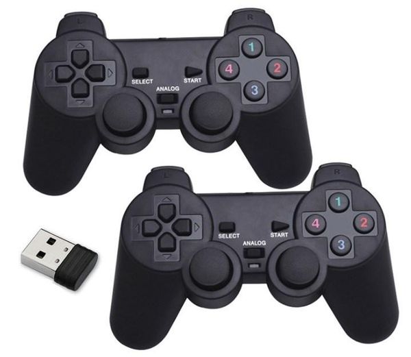 

game controllers & joysticks usb wireless gamepad pc vibration dual controller