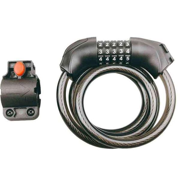 

bike locks lock mountain road password chain with light steel cable anti-theft