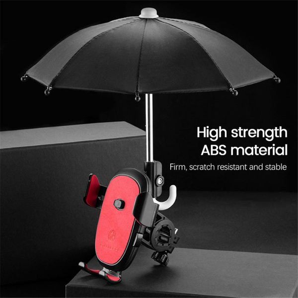 

cell phone mounts & holders bicycle mobile holder with sunshade waterproof rider navigation electric vehicle equipped artifact