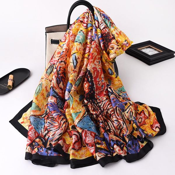 

scarves 2021 design print scarf for lady summer beach stoles foulard pashmina shawl wrap hijab bufanda, Blue;gray