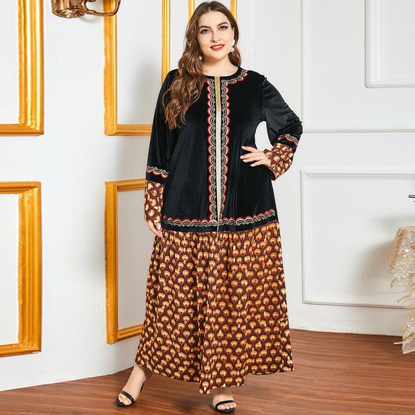 

kaftan dubai abaya turkey hijab muslim dress caftan islam plus size clothing maxi dresses abayas for women robe femme vestidos, Red