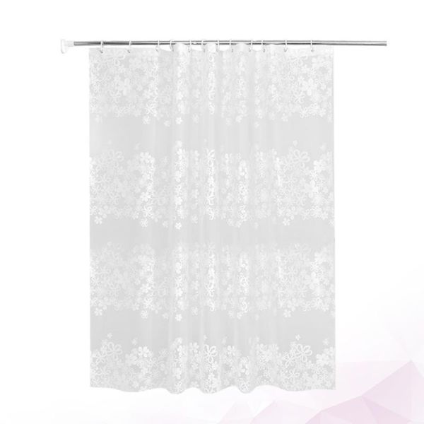 

1.2x1.8m peva thicken shower curtain waterproof bathroom polyester moisture-proof partition curtains