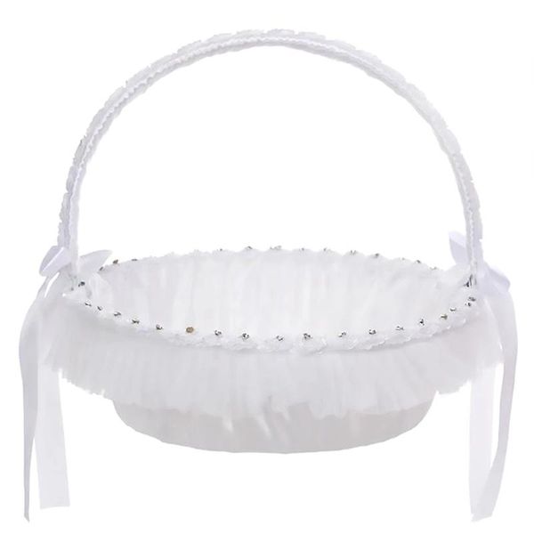 

other garden supplies flower basket hand-held beautiful romantic portable delicate wedding storage party supply