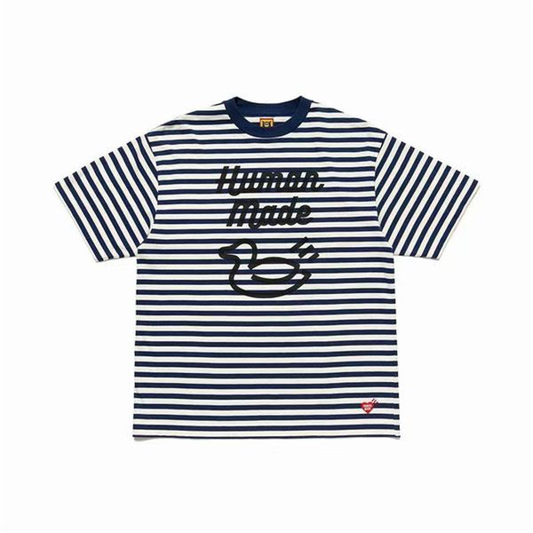 

10colors striped t shirt men women fashion casual tees, White;black