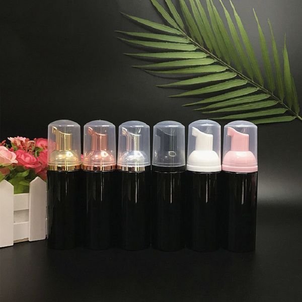 

50ml matte black foamer packing bottle with different kinds of pump head