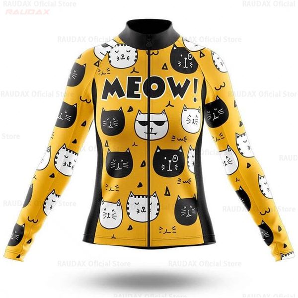 

women's long-sleeved cycling clothes spring and summer bicycle outdoor mountain road breathable racing sets, Black;blue