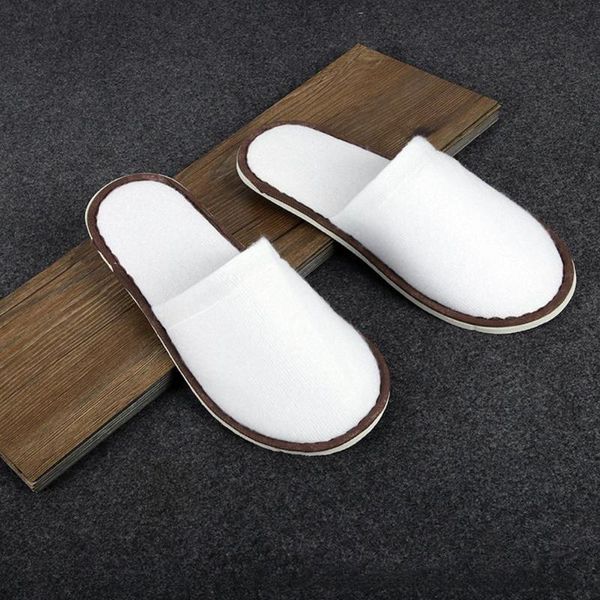 

slippers women living room soft comfortable lovers wholesale solid light disposable in el wj073, Black