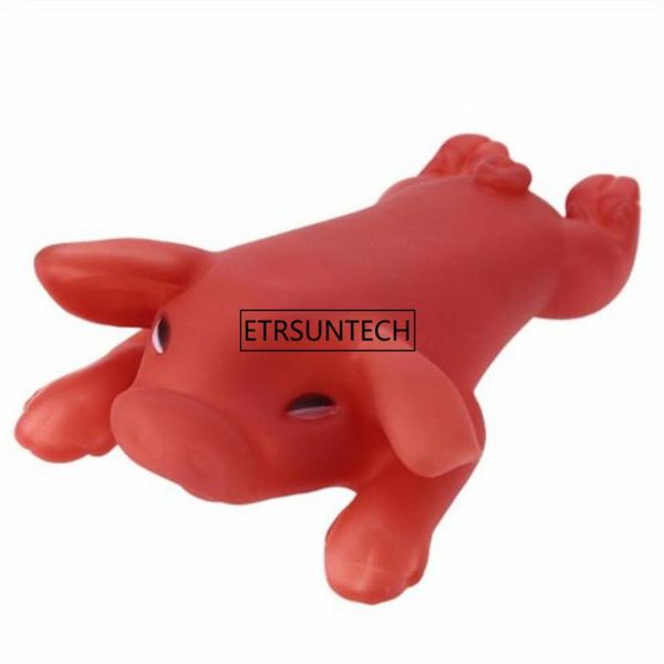 

dog toys & chews 100pcs pets squeeze squeaky sound funny toy safety rubber for dogs molar chew