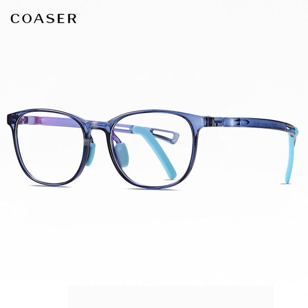 

fashion sunglasses frames round computer children eyeglasses,study girl kids glasses frame,game anti blue light blocking myopia optical scho, Black