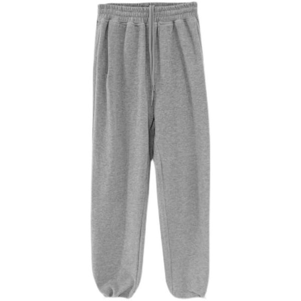 

women's pants & capris fried street loose track female spring and autumn leisure ankle banded, Black;white