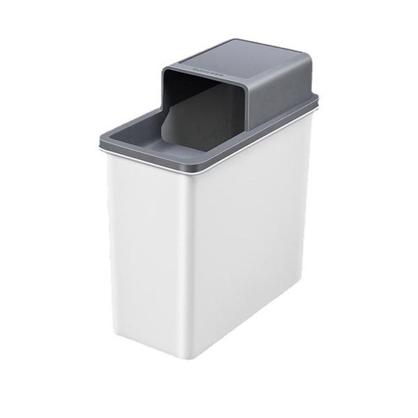 

waste bins 99 -trash can waterproof narrow seam dustbin privacy protection bucket garbage for household bathroom toilet kitchen bin