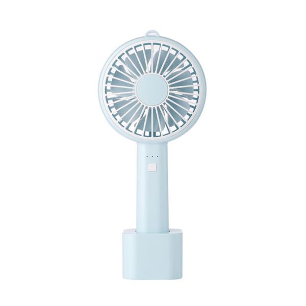 

electric fans portable mini usb charging fan 1200 mah 3 wind speeds handheld deskair cooling with base for home office travelling