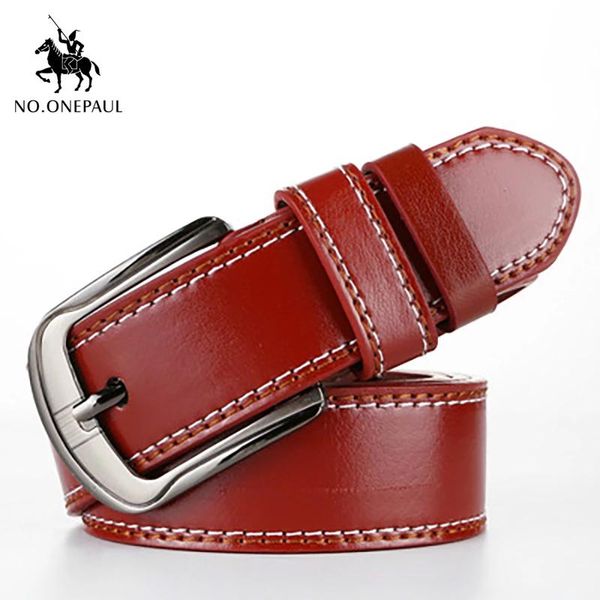 

belts 2021 men's pin buckle pu imitation leather korean fashion casual belt retro youth wild trousers for men luxury, Black;brown