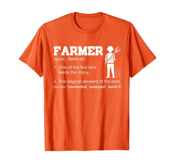 

farmer funny gift - one of the few who feeds the many t-shirt, White;black