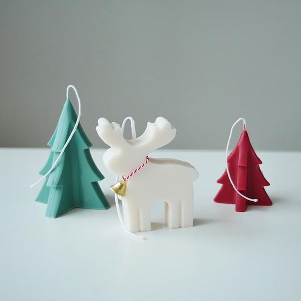 

craft tools christmas tree molds for candle lucky deer shape acrylic elk mold handmade creative mould