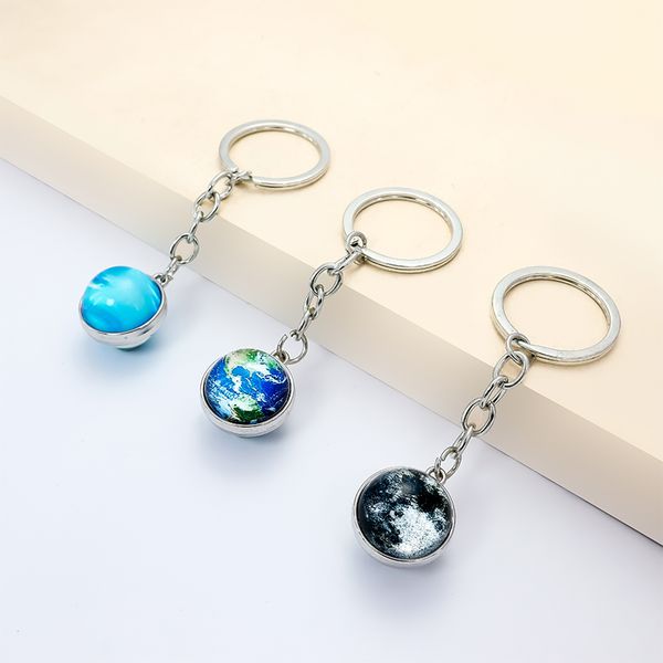 

solar system planet keyring, Slivery;golden