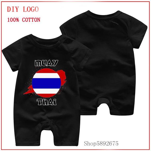 

jumpsuits creative design born baby boys girls clothing summer short sleeved rompers muay thai fighting clothes, Blue