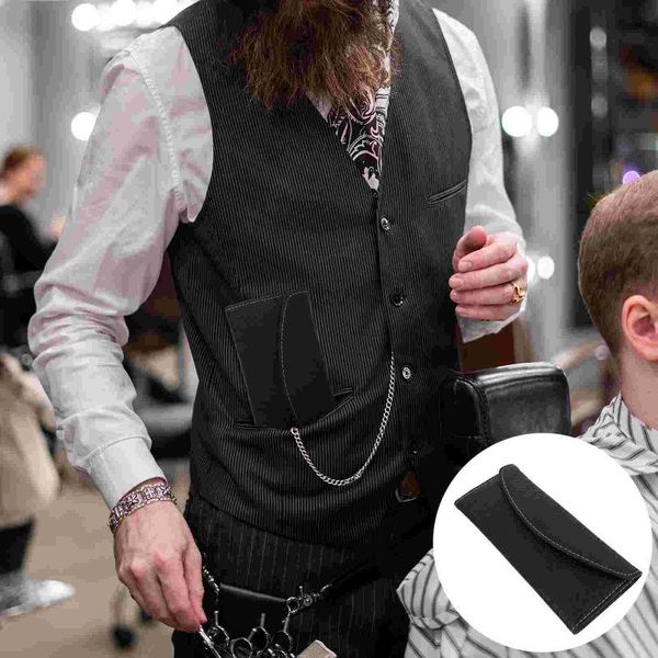 

hair scissors leather case salon barber bag hairdresser styling tools organizer