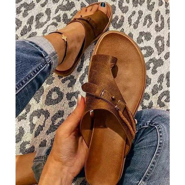 

sandals women's platform slippers roman beach slope heel buckle fashion simple casual ladies, Black