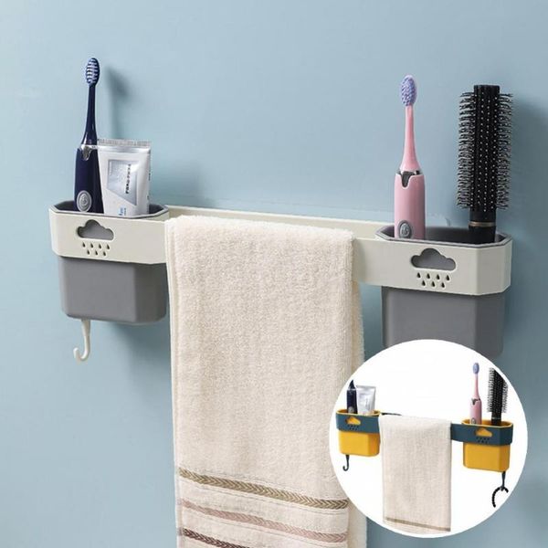 

towel racks rack punch excellent eco-friendly bathroom supplies organizer shelf