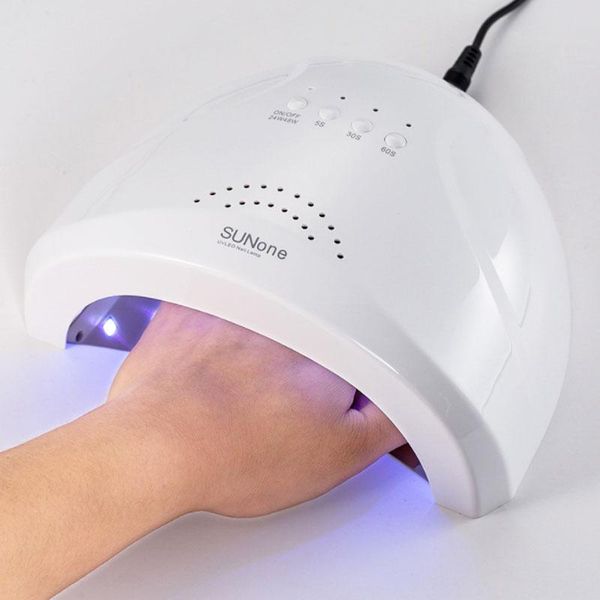 

sunone 48w uv lamp gel nail dryer 30pcs led for manicure curing acrylic polish drye with motion sensing tools dryers