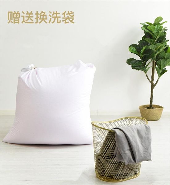 

camp furniture 140x180cm square bean bag inner wash giant beanbag chair sofa cover no stuffing filler pouf puff lounge