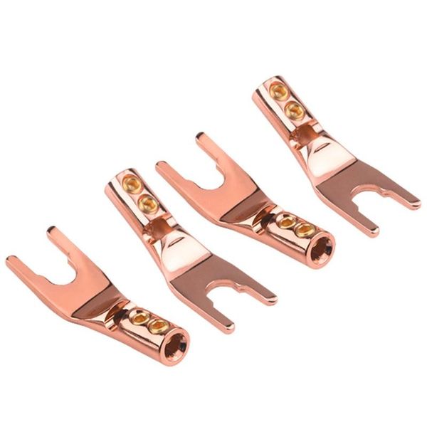 

red copper y-clip and video power u-clip r9cb computer speakers