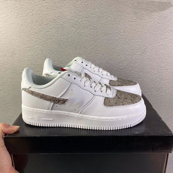 

2021 men's women's low-casual white black dunk skateboarding classic sports high-6-45 mhgf001