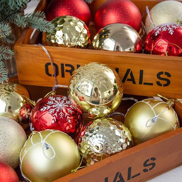 

pieces 8cm christmas ball decorations big tree decoration party