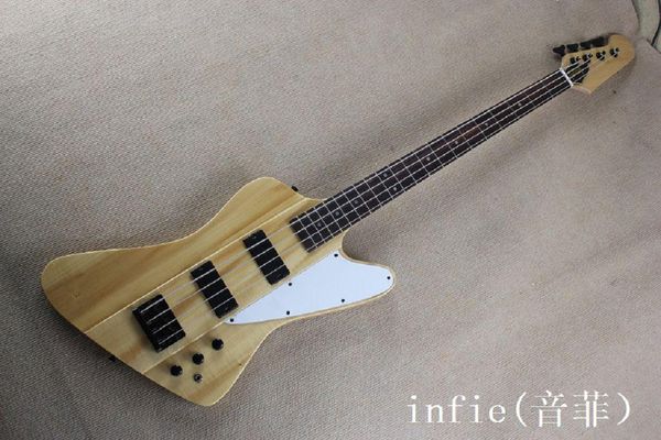

klxq new arrival g thunderbird 4 strings bass in burlywood firebird bass in stock