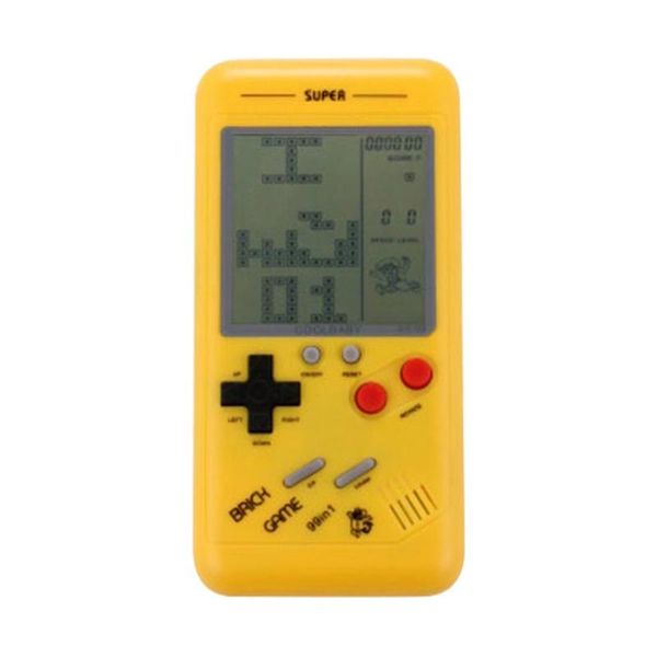 

portable game players classic tetris for children students nostalgia puzzle built-in variety of games small handheld console