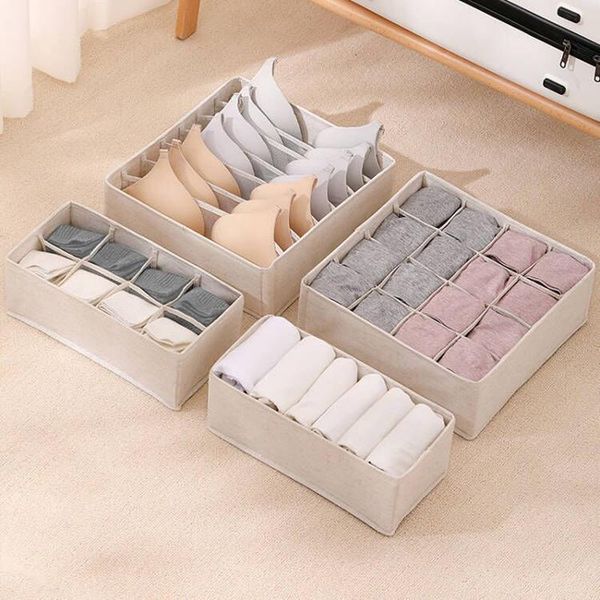 

storage drawers 1pc foldable underwear box cloth socks panties bra organizing case home drawer office desk sundries holder