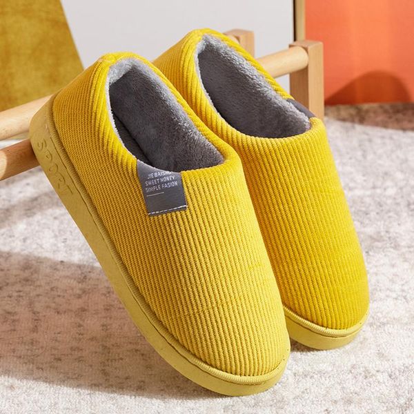 

slippers house shoes woman soft cozy anti-slip winter ladies indoor outdoor stripe female warm plush fur, Black