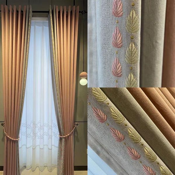 

curtain & drapes curtains for living dining room bedroom style small fresh nordic study high shading double-sided seamless windows door