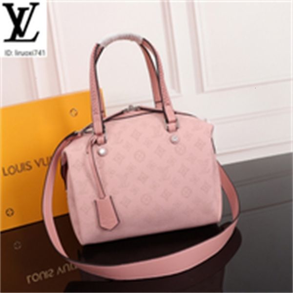 

brand designer luxury 491i m54672 pink pierced flower woven handbag women handbags iconic bags handles shoulder bags totes cross body ba