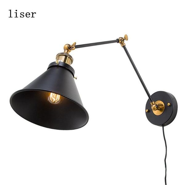 

wall lamps antique bronze lights light lamp bedroom bedside study penteadeira arandela luminaria luminaire wandlamp