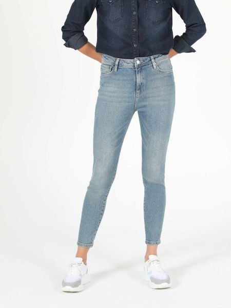 

denim woman pants cl1051953 women's & capris, Black;white