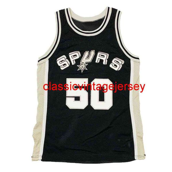 Genähte Männer Frauen Jugend Seltene David Robinson 90er Champion Jersey Stickerei Benutzerdefinierte Jeder Name Nummer XS-5XL 6XL