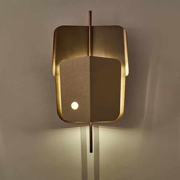 

wall lamp post-modern art sitting room designer example 2021 luxury villa el corridor